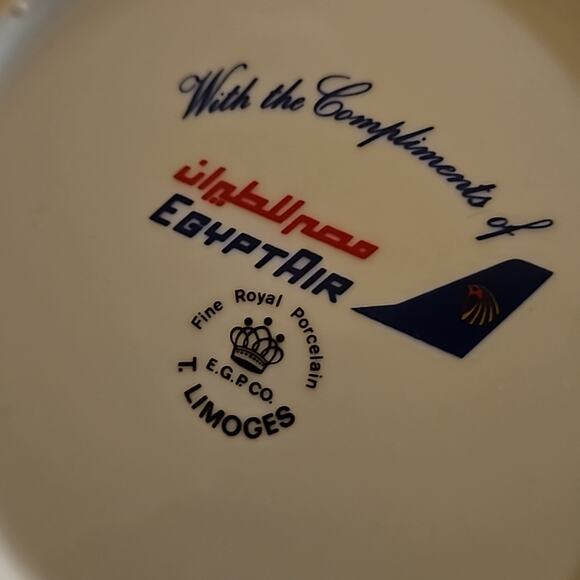 T. LIMOGES Gorgeous Egyptian porcelain plate Fathi Mahmoud - Picture 5 of 5